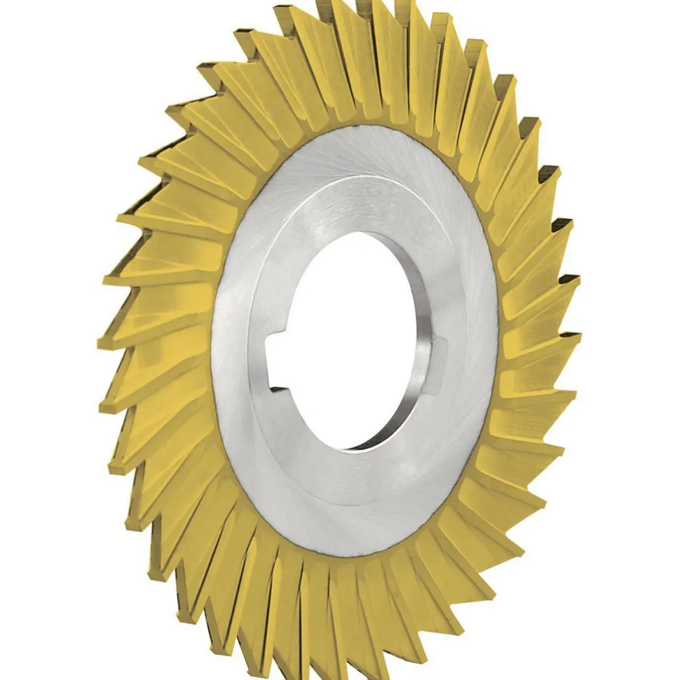 Slitting & Slotting Saw: 4" Dia, 1/8" Thick, 1" Arbor Hole, 40 Teeth, High Speed Steel