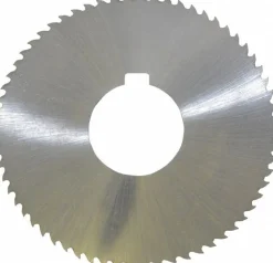 Slitting & Slotting Saw: 3" Dia, 0.0400" Thick, 64 Teeth, Cobalt