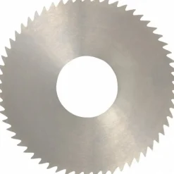 Slitting & Slotting Saw: 3" Dia, 0.0312" Thick, 60 Teeth, Solid Carbide