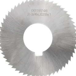 Slitting & Slotting Saw: 2-3/4