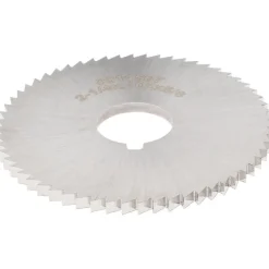 Slitting & Slotting Saw: 2-1/4" Dia, 0.1020" Thick, 5/8" Arbor Hole, 60 Teeth, High Speed Steel