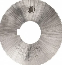 Slitting & Slotting Saw: 3" Dia, 0.0400" Thick, 128 Teeth, Cobalt