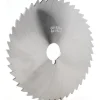 Slitting & Slotting Saw: 6" Dia, 1/8" Thick, 1" Arbor Hole, 44 Teeth, High Speed Steel
