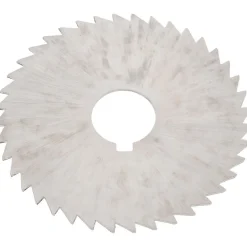 Slitting & Slotting Saw: 4" Dia, 3/64" Thick, 1" Arbor Hole, 40 Teeth, High Speed Steel