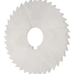Slitting & Slotting Saw: 4" Dia, 3/64" Thick, 1" Arbor Hole, 40 Teeth, High Speed Steel