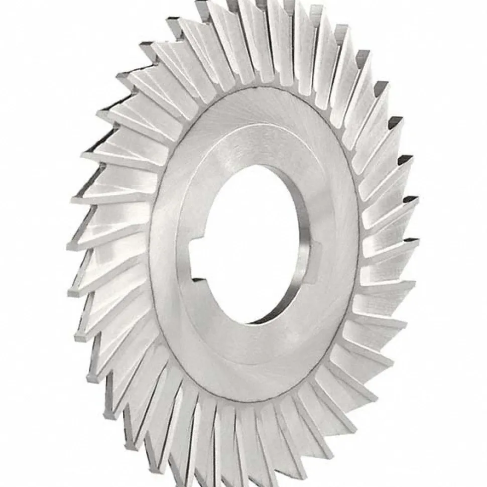 Slitting & Slotting Saw: 4" Dia, 3/16" Thick, 1" Arbor Hole, 40 Teeth, High Speed Steel