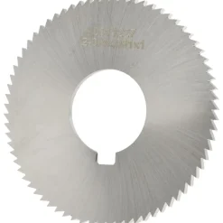 Slitting & Slotting Saw: 2-3/4" Dia, 0.0910" Thick, 1" Arbor Hole, 72 Teeth, High Speed Steel