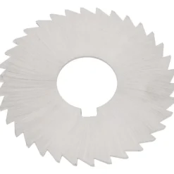 Slitting & Slotting Saw: 3" Dia, 3/64" Thick, 1" Arbor Hole, 34 Teeth, High Speed Steel