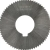 Slitting & Slotting Saw: 2-3/4" Dia, 0.0250" Thick, 1" Arbor Hole, 72 Teeth, High Speed Steel