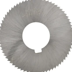 Slitting & Slotting Saw: 2-3/4" Dia, 0.1020" Thick, 1" Arbor Hole, 72 Teeth, High Speed Steel
