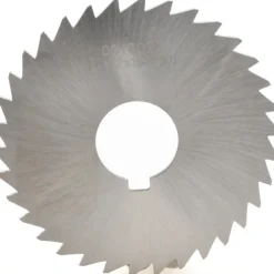 Slitting & Slotting Saw: 3-1/2" Dia, 3/32" Thick, 1" Arbor Hole, 34 Teeth, High Speed Steel