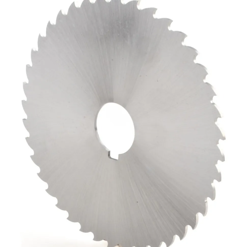 Slitting & Slotting Saw: 5" Dia, 5/64" Thick, 1" Arbor Hole, 40 Teeth, High Speed Steel