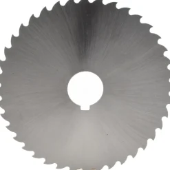 Slitting & Slotting Saw: 5" Dia, 5/64" Thick, 1" Arbor Hole, 40 Teeth, High Speed Steel