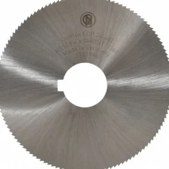 Slitting & Slotting Saw: 4" Dia, 0.0400" Thick, 128 Teeth, Cobalt
