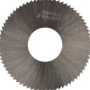 Slitting & Slotting Saw: 2-3/4" Dia, 0.0160" Thick, 1" Arbor Hole, 72 Teeth, High Speed Steel