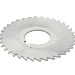 Slitting & Slotting Saw: 5" Dia, 1/16" Thick, 1" Arbor Hole, 44 Teeth, High Speed Steel