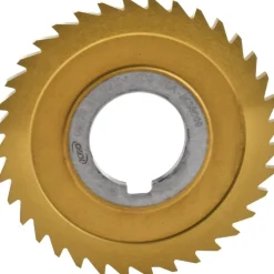 Slitting & Slotting Saw: 3" Dia, 1/8" Thick, 1" Arbor Hole, 36 Teeth, High Speed Steel