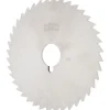 Slitting & Slotting Saw: 5" Dia, 3/32" Thick, 1" Arbor Hole, 40 Teeth, High Speed Steel