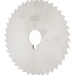 Slitting & Slotting Saw: 5" Dia, 3/32" Thick, 1" Arbor Hole, 40 Teeth, High Speed Steel