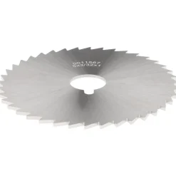 Slitting & Slotting Saw: 5" Dia, 3/32" Thick, 1" Arbor Hole, 40 Teeth, High Speed Steel
