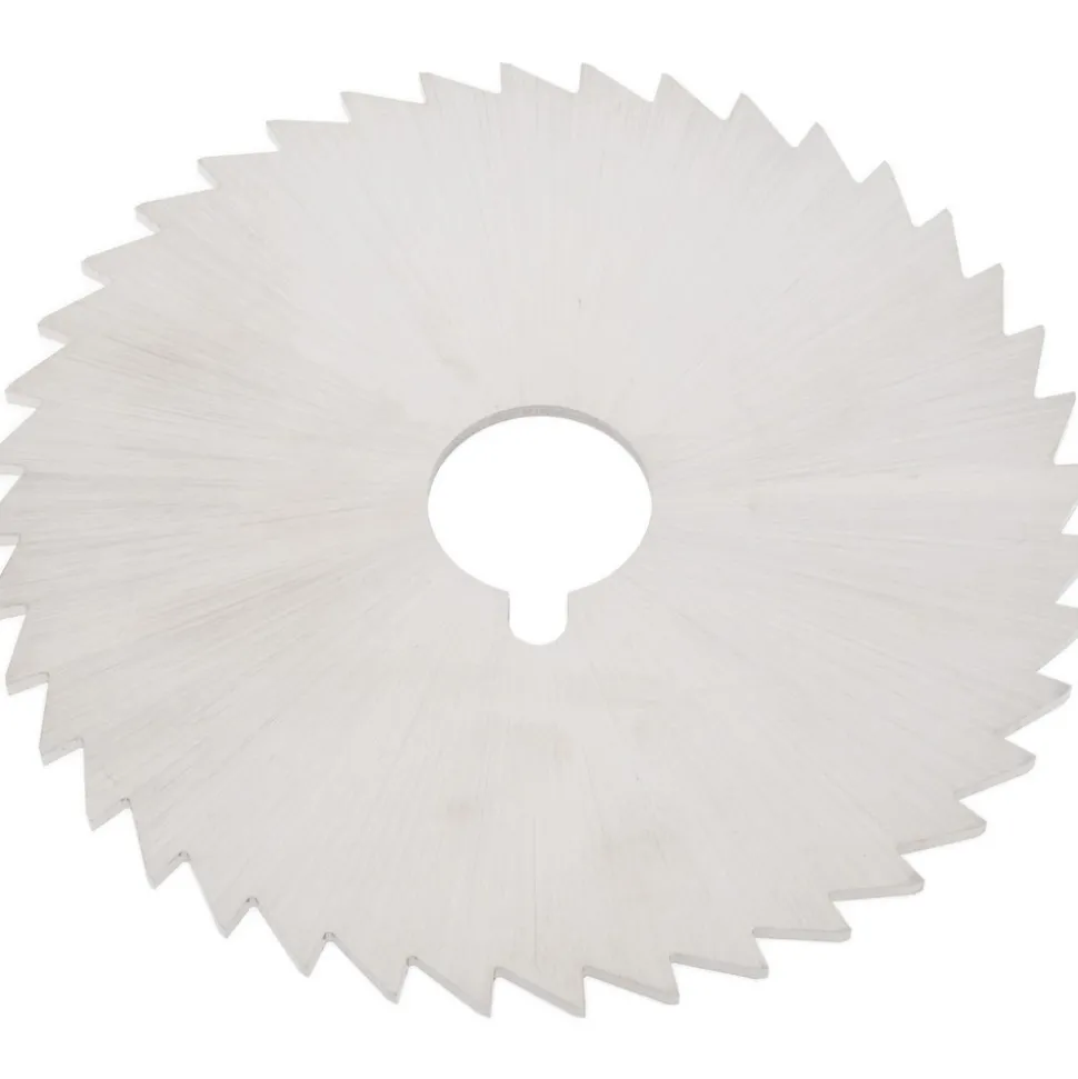 Slitting & Slotting Saw: 5" Dia, 3/32" Thick, 1" Arbor Hole, 40 Teeth, High Speed Steel