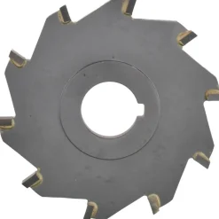 Slitting & Slotting Saw: 4" Dia, 3/16" Thick, 1" Arbor Hole, 10 Teeth, Carbide Tipped