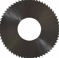 Slitting & Slotting Saw: 1" Dia, 0.0200" Thick, 3/8" Arbor Hole, 64 Teeth, High Speed Steel