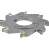Slitting & Slotting Saw: 3" Dia, 3/16" Thick, 1" Arbor Hole, 8 Teeth, Carbide Tipped