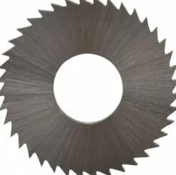 Slitting & Slotting Saw: 1" Dia, 1/16" Thick, 3/8" Arbor Hole, 40 Teeth, Cobalt