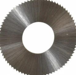 Slitting & Slotting Saw: 1-1/4" Dia, 0.0313" Thick, 1/2" Arbor Hole, 80 Teeth, High Speed Steel