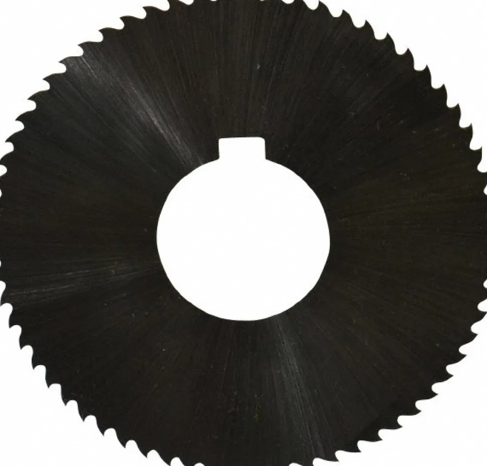 Slitting & Slotting Saw: 3" Dia, 0.0313" Thick, 64 Teeth, High Speed Steel