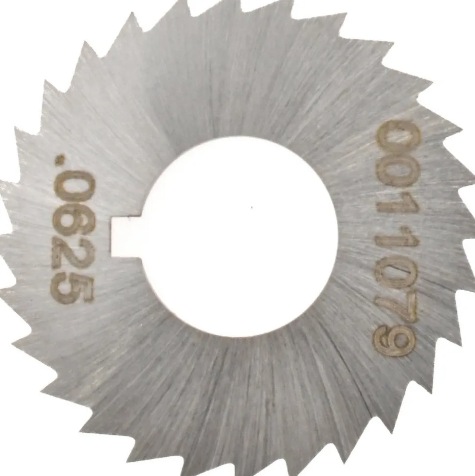 Slitting & Slotting Saw: 1-1/4" Dia, 1/16" Thick, 1/2" Arbor Hole, 28 Teeth, High Speed Steel
