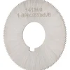 Slitting & Slotting Saw: 1-3/4" Dia, 0.0200" Thick, 5/8" Arbor Hole, 132 Teeth, High Speed Steel