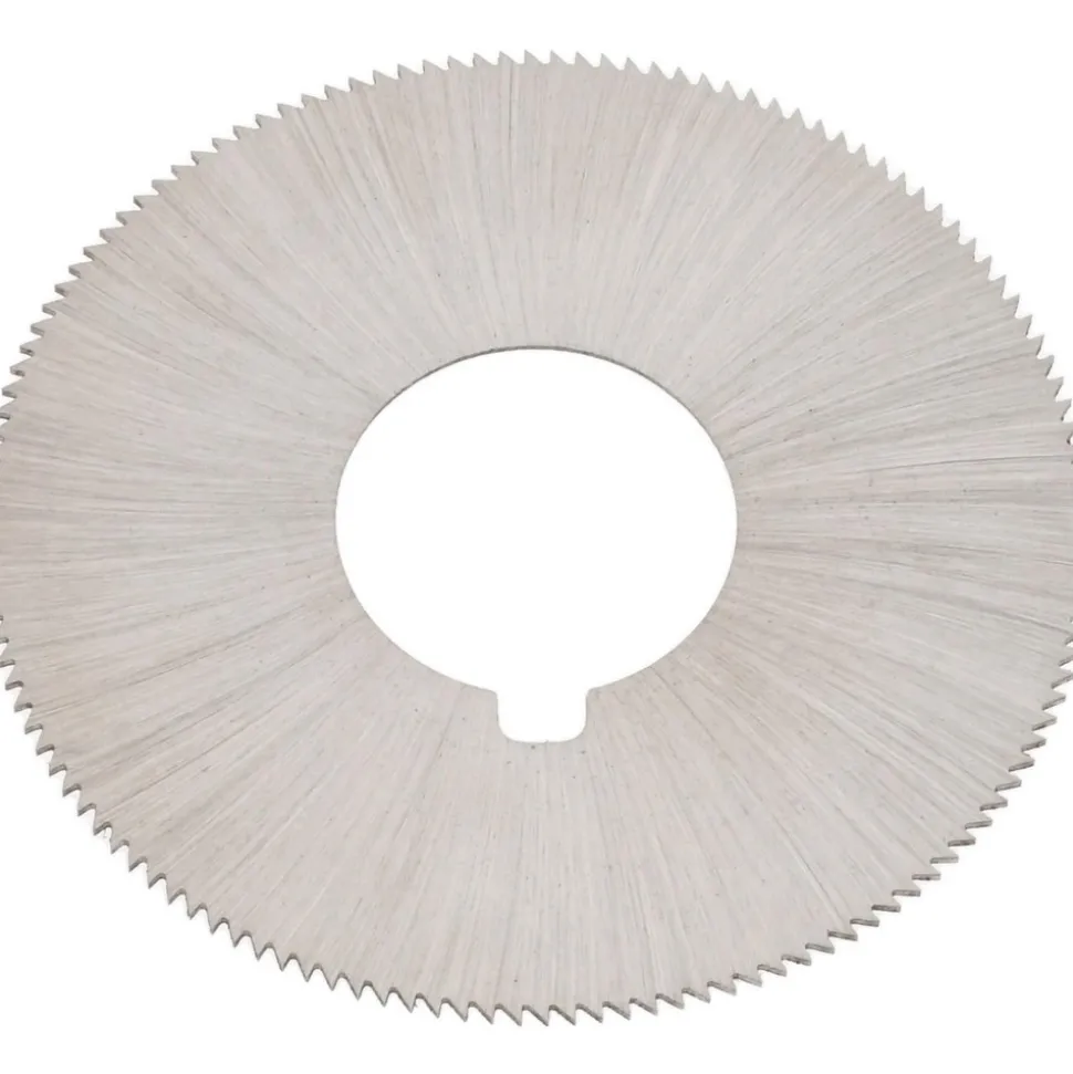 Slitting & Slotting Saw: 1-3/4" Dia, 0.0200" Thick, 5/8" Arbor Hole, 132 Teeth, High Speed Steel