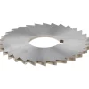 Slitting & Slotting Saw: 3" Dia, 7/64" Thick, 1" Arbor Hole, 30 Teeth, High Speed Steel