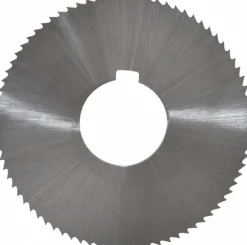 Slitting & Slotting Saw: 3" Dia, 0.0781" Thick, 76 Teeth, High Speed Steel