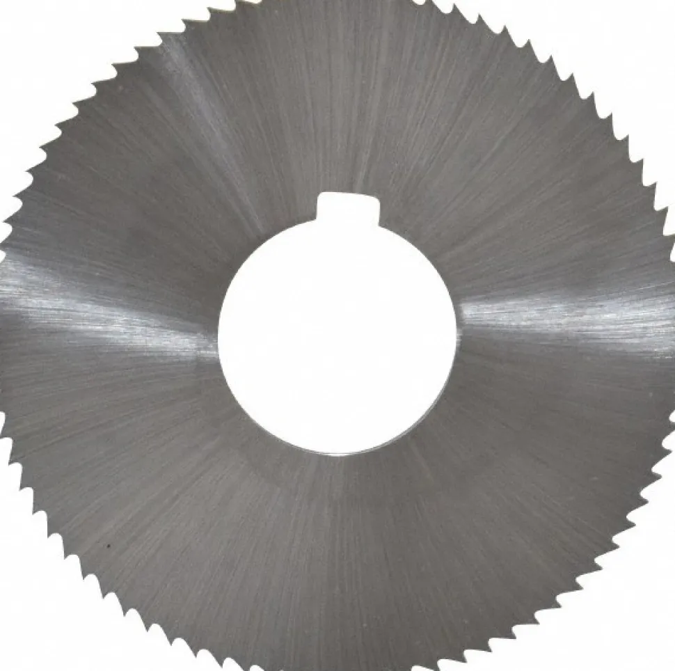 Slitting & Slotting Saw: 3" Dia, 0.0781" Thick, 76 Teeth, High Speed Steel