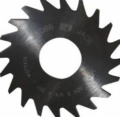Slitting & Slotting Saw: 3/4" Dia, 0.0350" Thick, 1/4" Arbor Hole, 20 Teeth, Solid Carbide