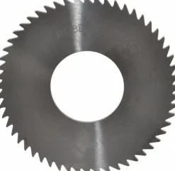 Slitting & Slotting Saw: 2-1/2" Dia, 1/16" Thick, 56 Teeth, Solid Carbide