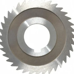 Slitting & Slotting Saw: 3" Dia, 3/32" Thick, 1" Arbor Hole, 36 Teeth, High Speed Steel