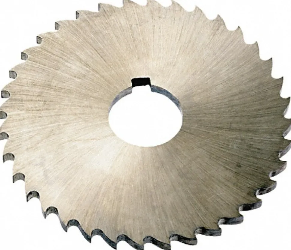 Slitting & Slotting Saw: 4" Dia, 5/32" Thick, 1" Arbor Hole, 40 Teeth, High Speed Steel