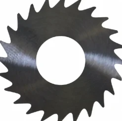 Slitting & Slotting Saw: 1" Dia, 0.0510" Thick, 3/8" Arbor Hole, 24 Teeth, Solid Carbide