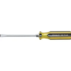 Slotted Screwdriver: 5/16" Width, 11" OAL, 6" Blade Length