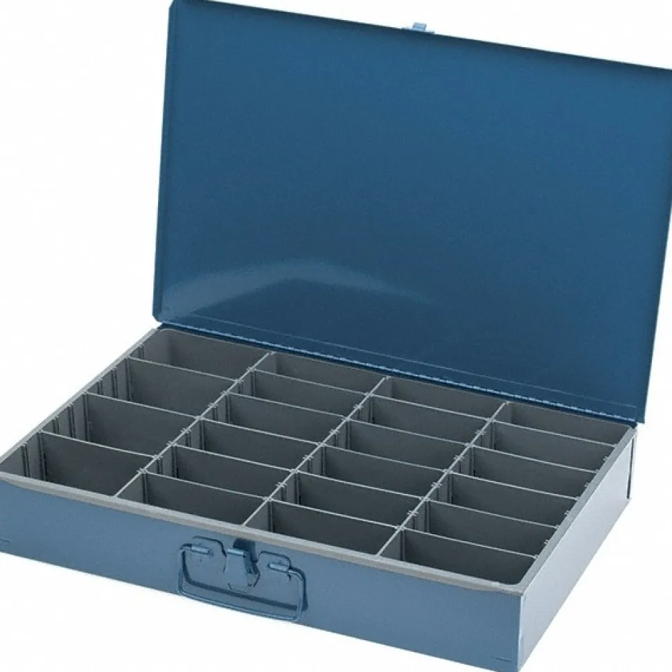 Small Parts Storage Box: 18.31" OAW, 12.43 OAD, 3.06 OAH
