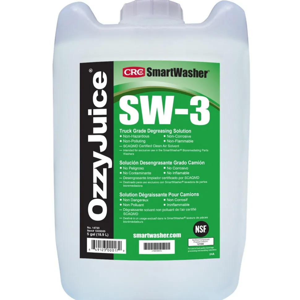 SmartWasher ozzyJuice SW-3 Truck Grade Degr Solution, 5 Gal