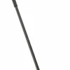 10" Smooth Surface Jumbo Sweep Angle Broom, Metal Handle, Black