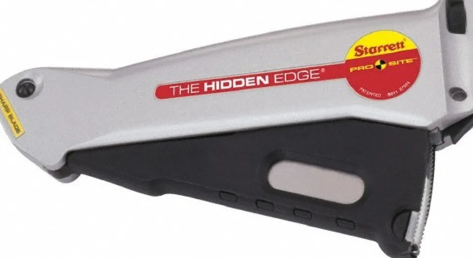 Snap-off Utility Knife: Recessed Concealed Fixed Blade