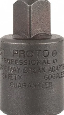 Socket Adapter: Impact Drive, 3/8", 1/2"
