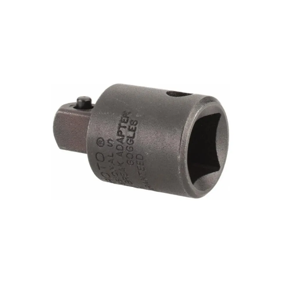 Socket Adapter: Impact Drive, 3/8", 1/2"