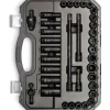 Socket Set: Deep Impact Standard, 49 Pc, 3/8" Drive